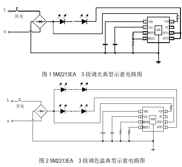 SM2213EA_LED調(diào)色芯片_LED線性恒流驅(qū)動(dòng)IC