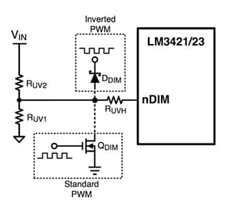 Texas Instruments LM3421 LED 驅(qū)動(dòng)器控制器原理圖